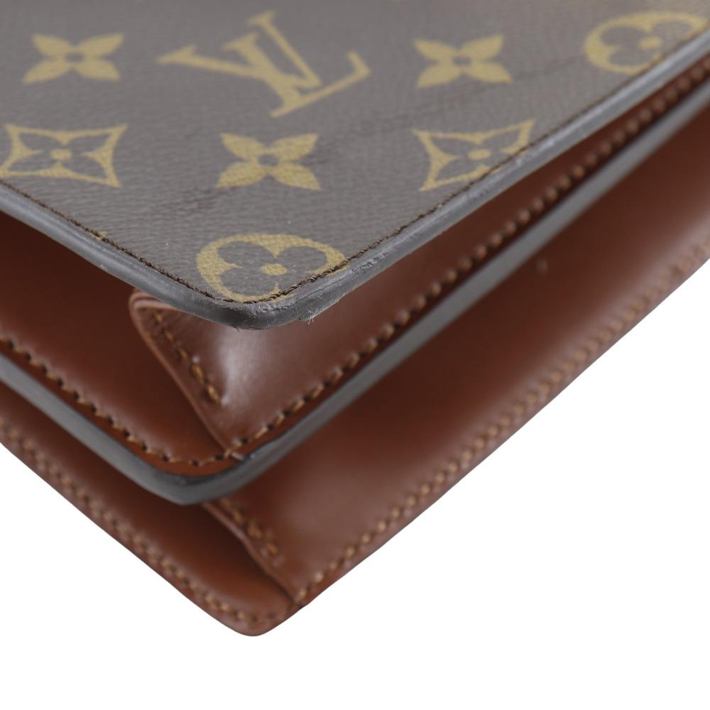 LOUIS VUITTON Concord Handbag M51190 Brown Monogram canvas Women Used