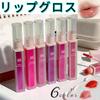 Cs526# Lip Gloss Same-Day Shipping Japan Tint Ranking Cute Lipstick 6 Colors Long-lasting Korean Cosmetics Affordable Lips Beauty Serum Free Color