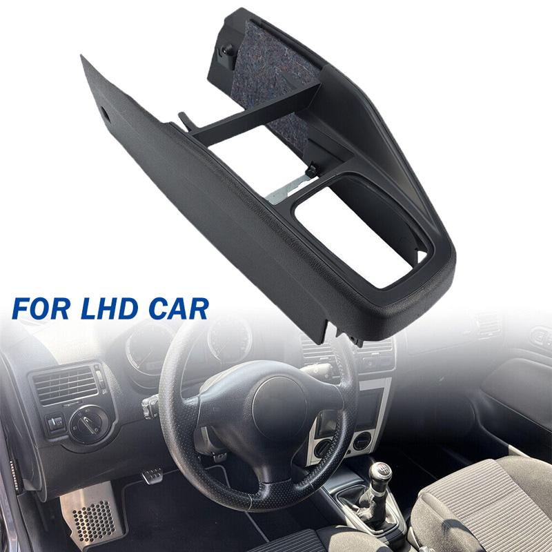 LHD Car Front Center Console Middle Tunnel Trim Frame Replacements for VW Golf 4 Jetta Bora MK4 1998-2004 Auto Interior Styling Accessories