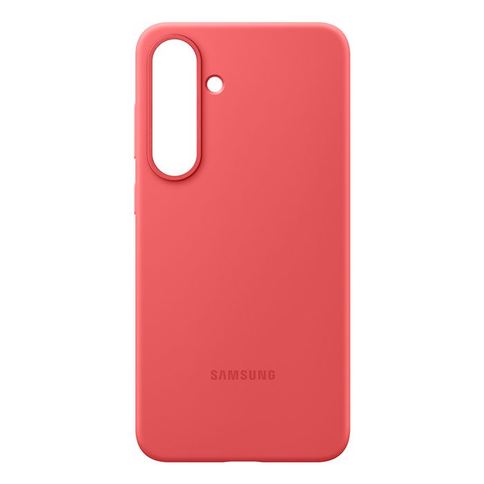 Protective Case - Samsung - Galaxy S25 Plus - Soft Silicone - Red - Durable Protection
