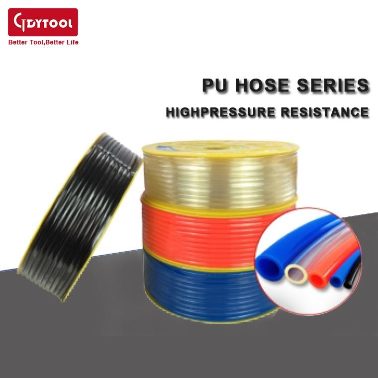 PU8X5 Customizable 8mm Pneumatic Air Hose Blue Black Red Transparent Colors 100Meter/Roll Tube Pneumatic Tools Accessories Parts