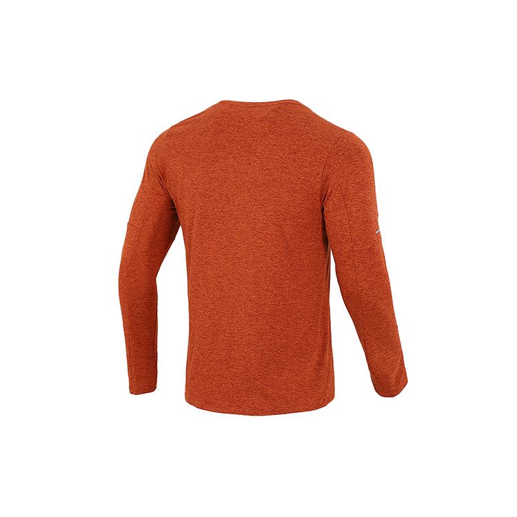 Nike Reflective Logo Training Running Long Sleeve T-Shirt Men Tops Orange DD4755-670