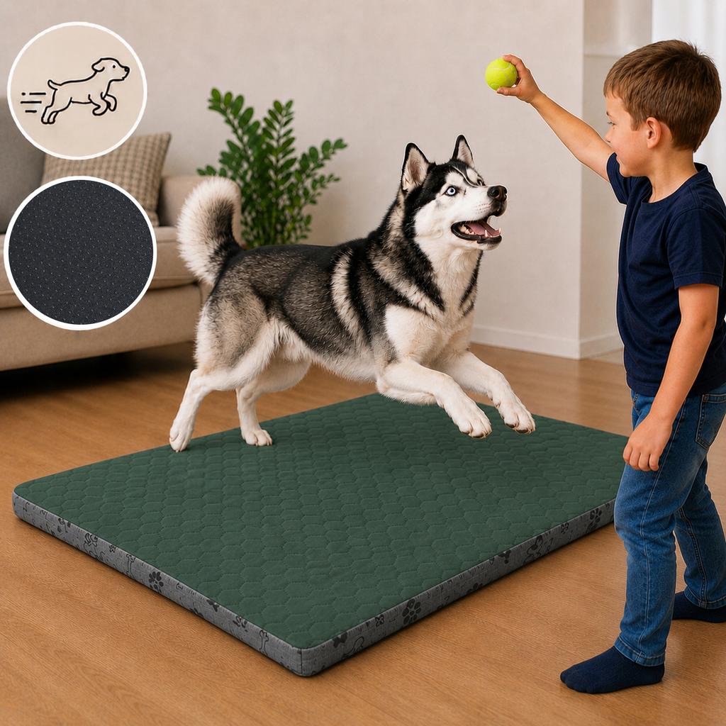 [15] Orthopedic Dog Bed, Pet Mattress 100x70cm LBELLA100R