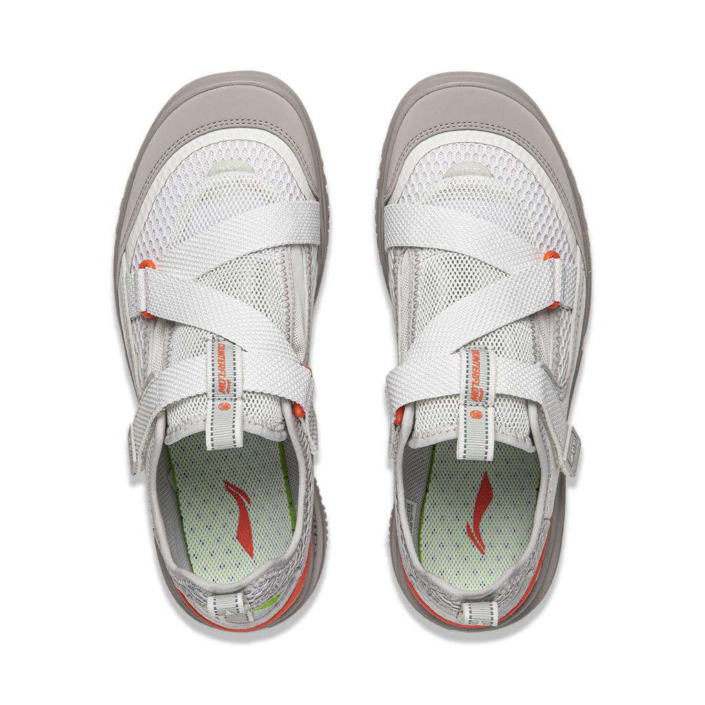 Li Ning Outdoor CF Tracing Outdoor Shoes Women's Low Top Chalk Lime AHLV006-6