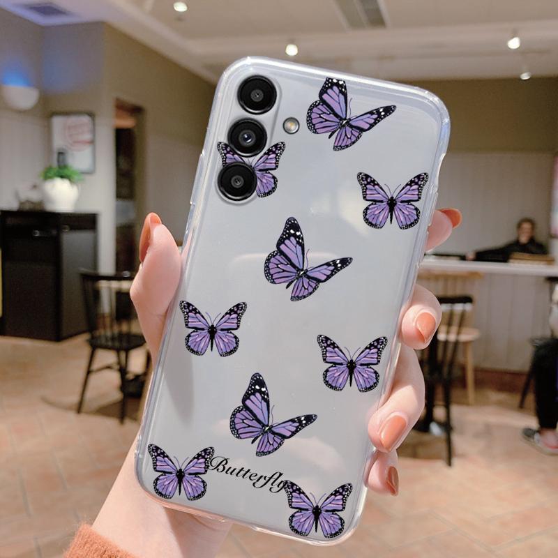 For Samsung A15 5G Case 6.5 Inch Face Cover Soft Silicone Clear TPU Phone Case For Samsung Galaxy A56 A16 A26 A36 Fundas Bumper