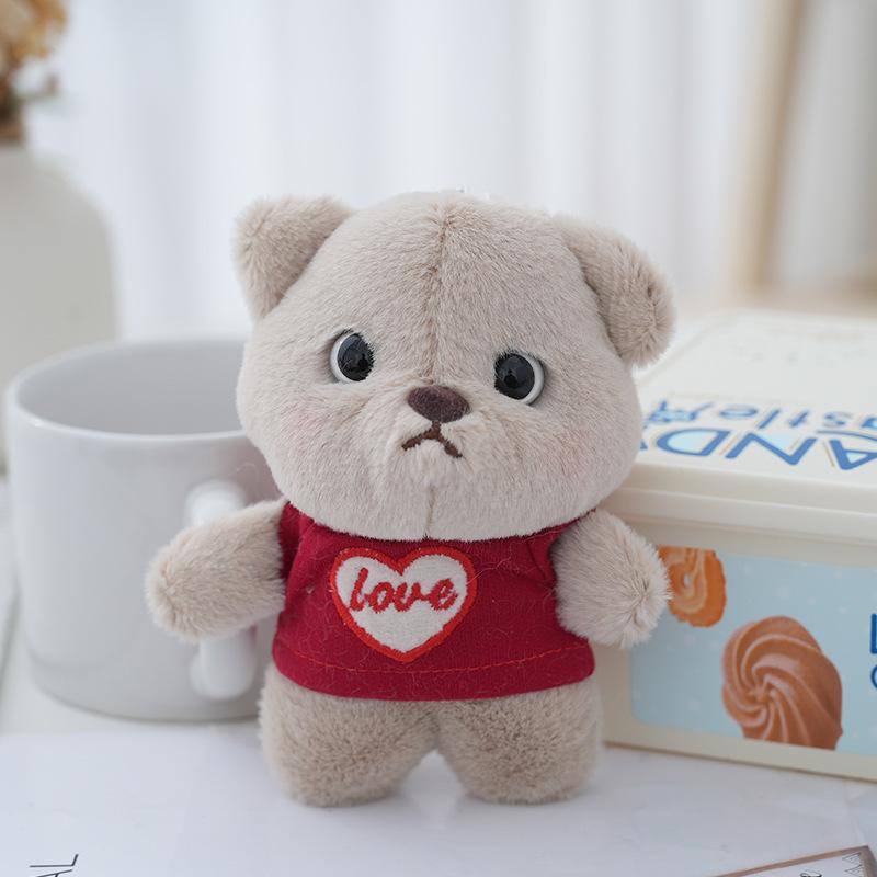 

Bear Adorable Lena Plush Toy With Premium Pp Cotton Filling Great For Gifting червоний