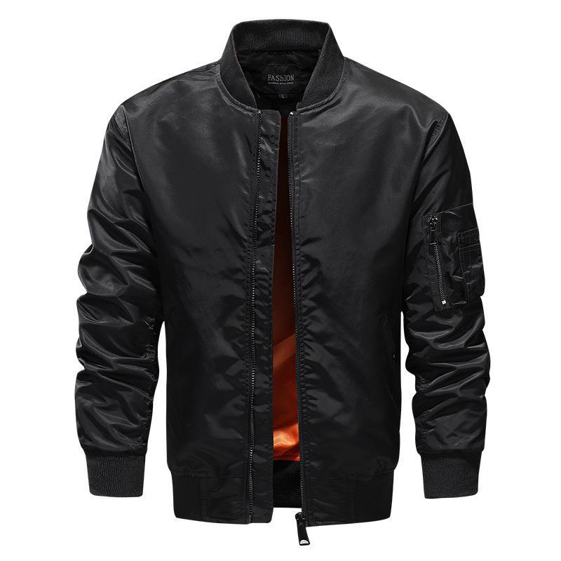 Jacket MA1 Bomber Jacket Men's Air Force Baseball Uniform Trendy Brand Large Size Work Jacket Men
