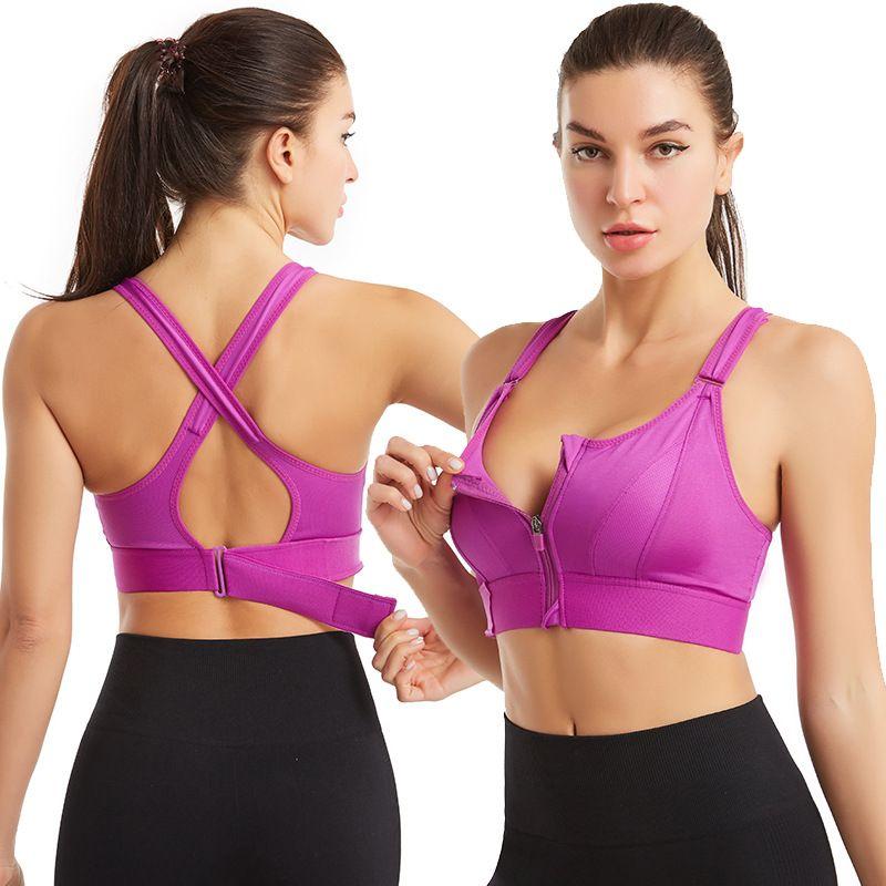 Oversize Women's Clothing Shock-Proof Amazon Sports Bra