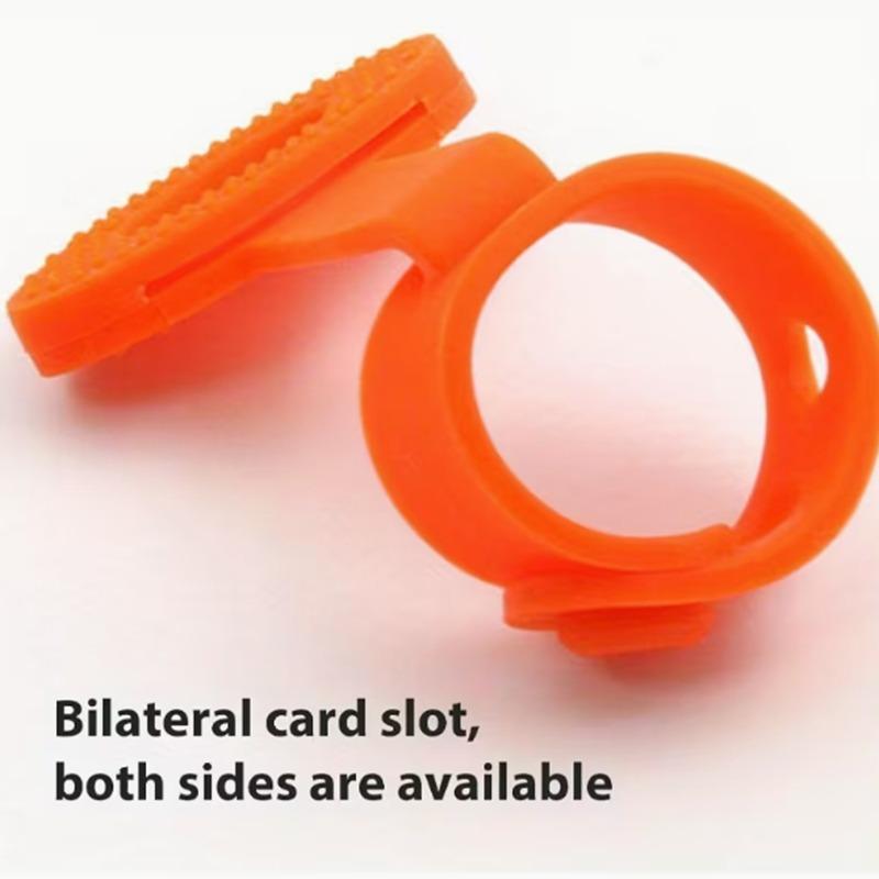 Guitar Finger Covers with Pick Slot Finger Protectors for Acoustic & Electric Guitar Players Musical Instrument Accessories