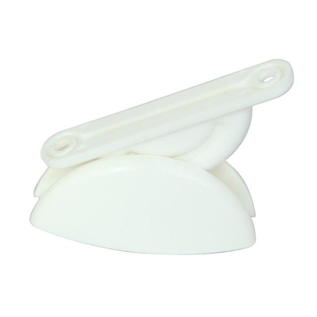 Cârlig de reținere a ușii pentru rulote, autorulote, case mobile, bărci, RV, clip de oprire a ușii din nailon, instalat pe sertar de dulap, negru/alb