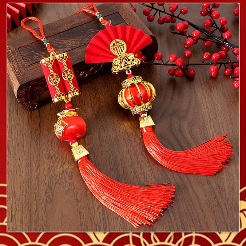 1PC Decorations Stable Structure Traditional Housewarming Celebrations Lanterns Bright Colors Spring Festival Gift