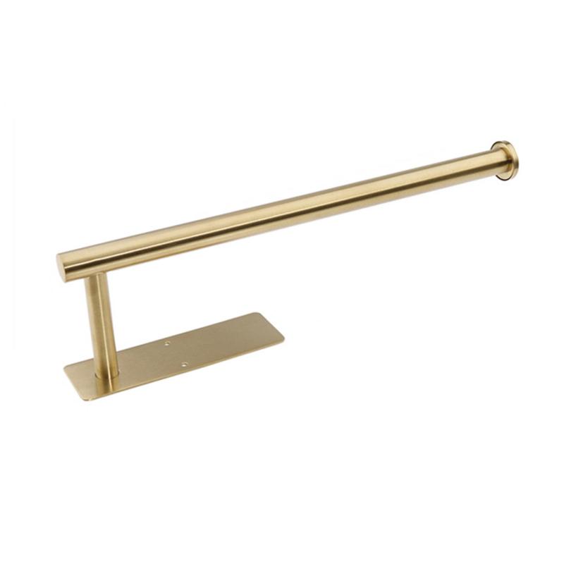 Adhesive Paper Towel Holder For Kitchen Napkin Rack Toilet Paper Holder Tissue Dispenser Cabinet Storage Bathroom Accessories