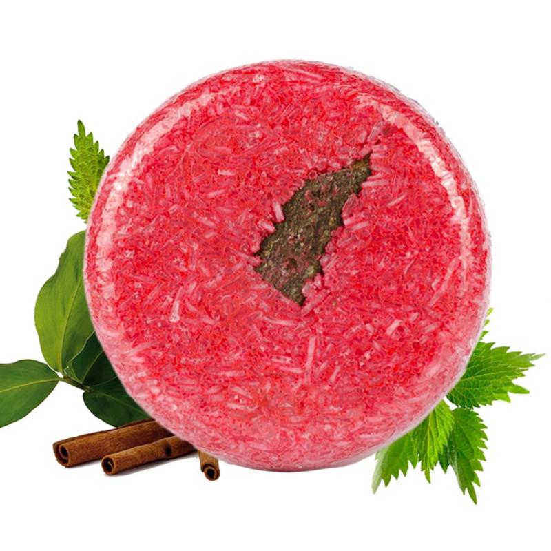 Barre de savon shampoing bio fait main pour cheveux Shampooing à la cannelle Savon de soin capillaire sans silicone
