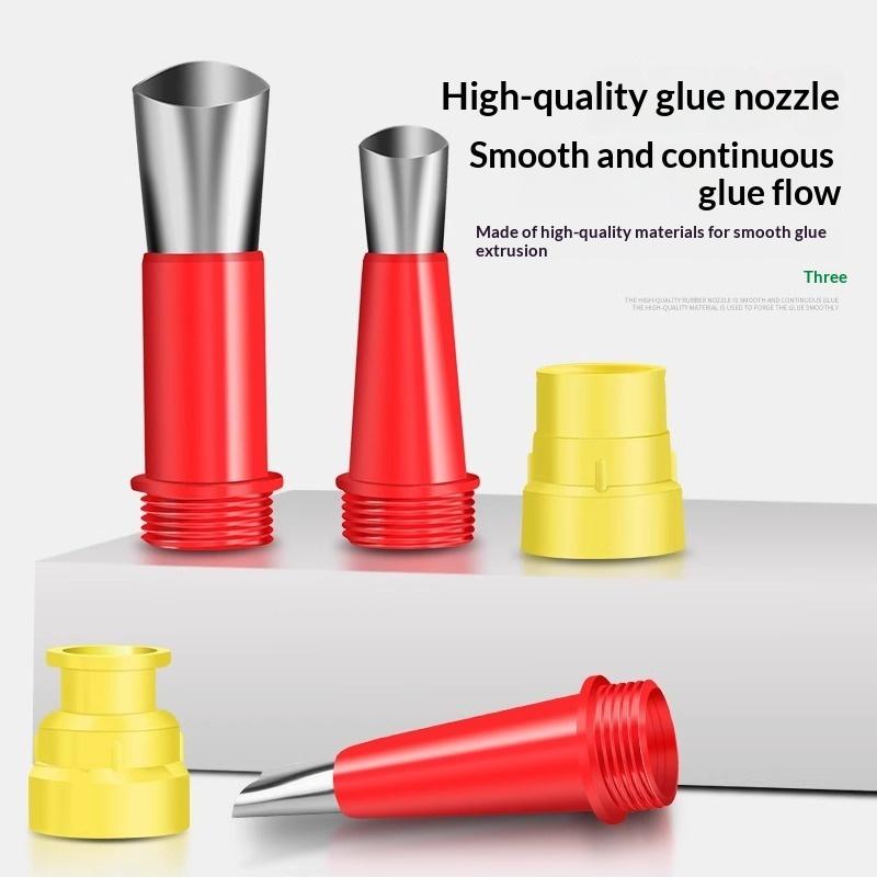 Stainless Steel Caulking Nozzle Silicone Sealant Tool Set For Bathroom Kitchen Sink Joint Sealing And Application