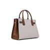 Michael Kors Hamilton Legacy Monogram Lock Commuter Fashion Design Coated Canvas Shoulder Crossbody Tote Bag Medium Women Handbags 35F1GHMS2B-150