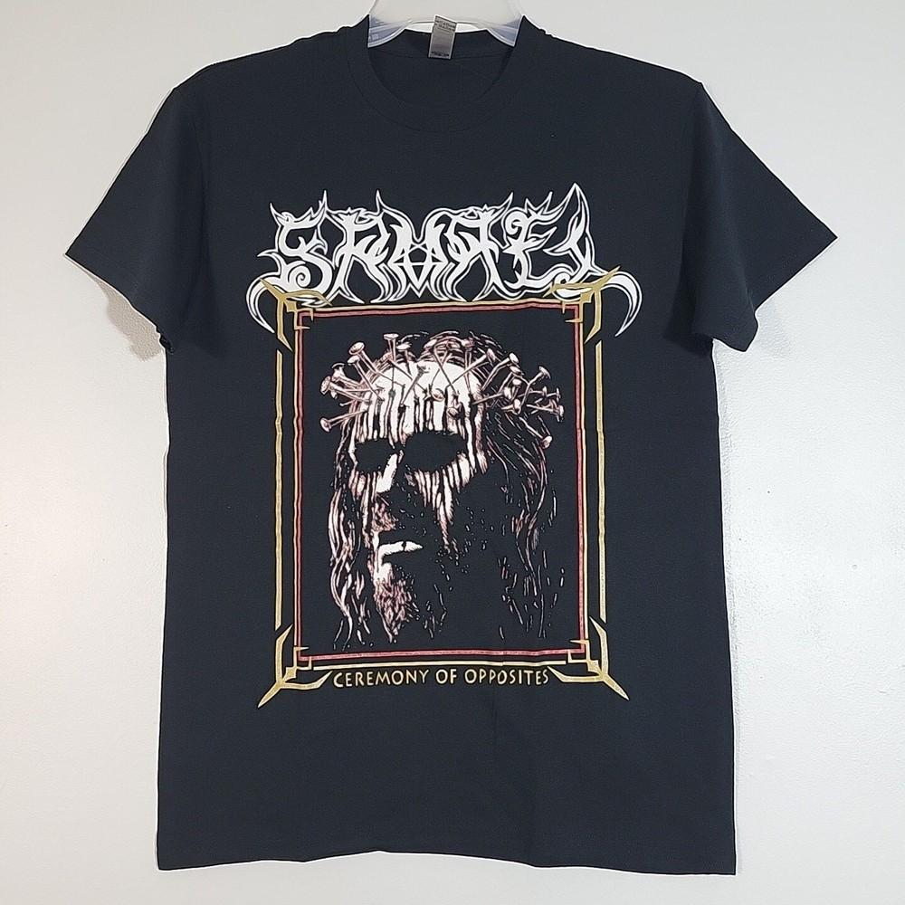 SAMAEL Ceremony Of Opposites 2XL T-Shirt Black Mens Band Logo Unisex T-Shirt XXXXL