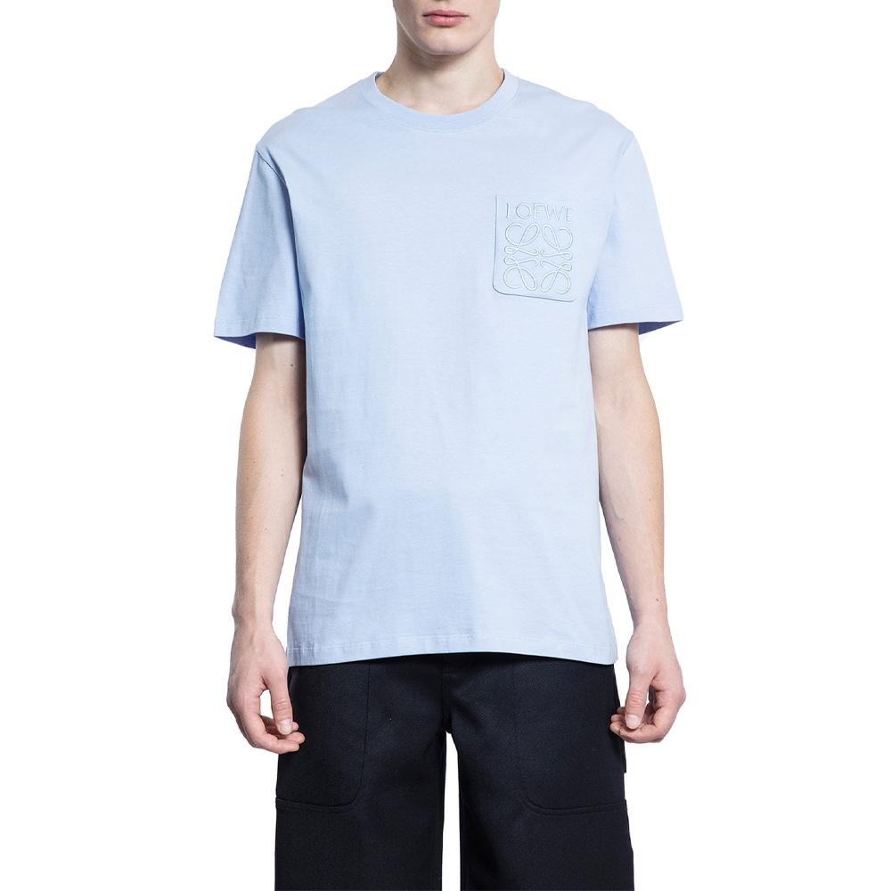 Loewe Logo Embroidered Crewneck T Shirt Men's H526Y22XBC-5140