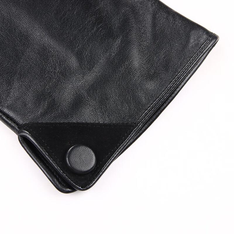 Hengyuanxiang Men's Sheepskin Winter Gloves