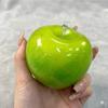 Green Apple Slushie Squishy Fidget Toy Crunchy Moldable Non-Bounce Sensory Stress Reliever Medium Grip Strength Slow Rising Gift