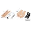 1Set Bench Pin Clamp V-Slot Bench Vise Fixing Clip For Workbench Wooden Workholding Devices Adjustable Jewelry Clamp Tool