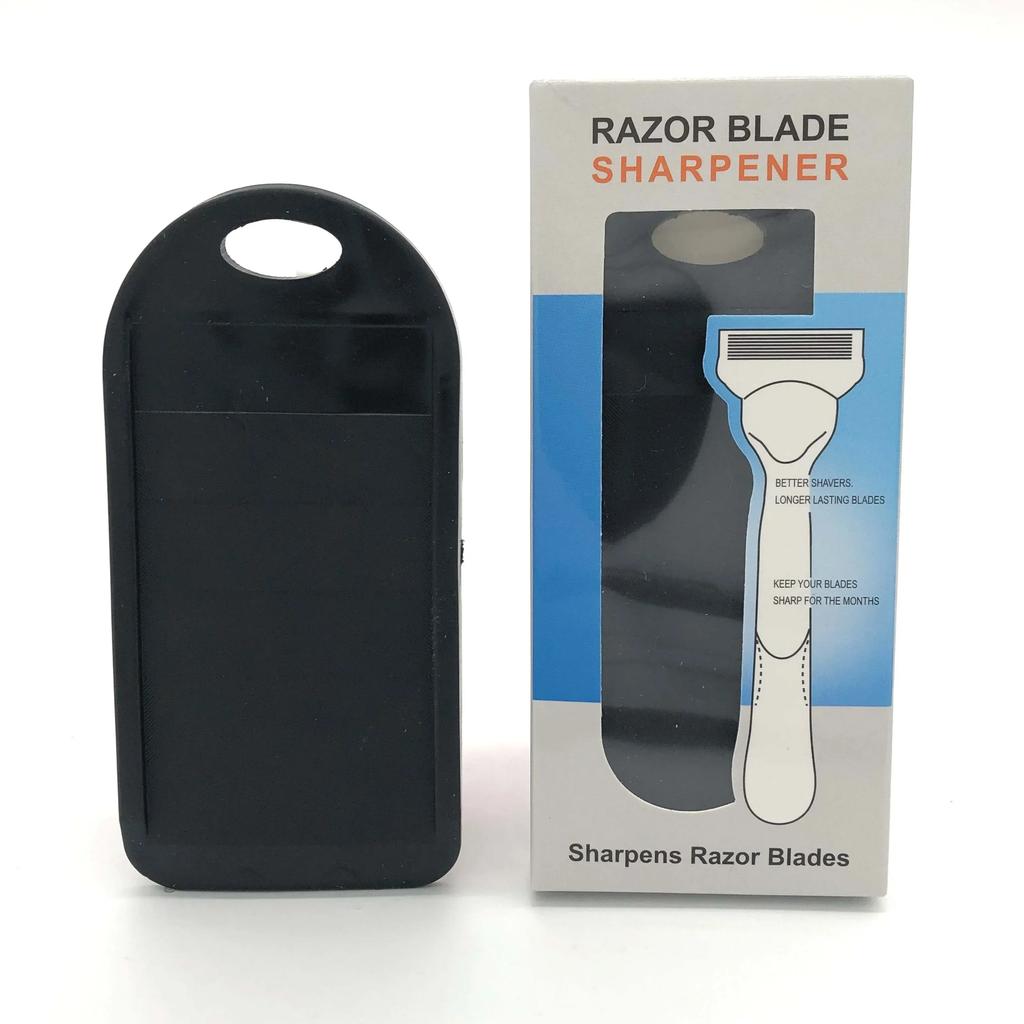 Safe Shaving Razor Blade Sharpener Cleaner Manual Grinding Silicone Shavel Cleanner Tools Shaving Men Shaving Razor Accessories