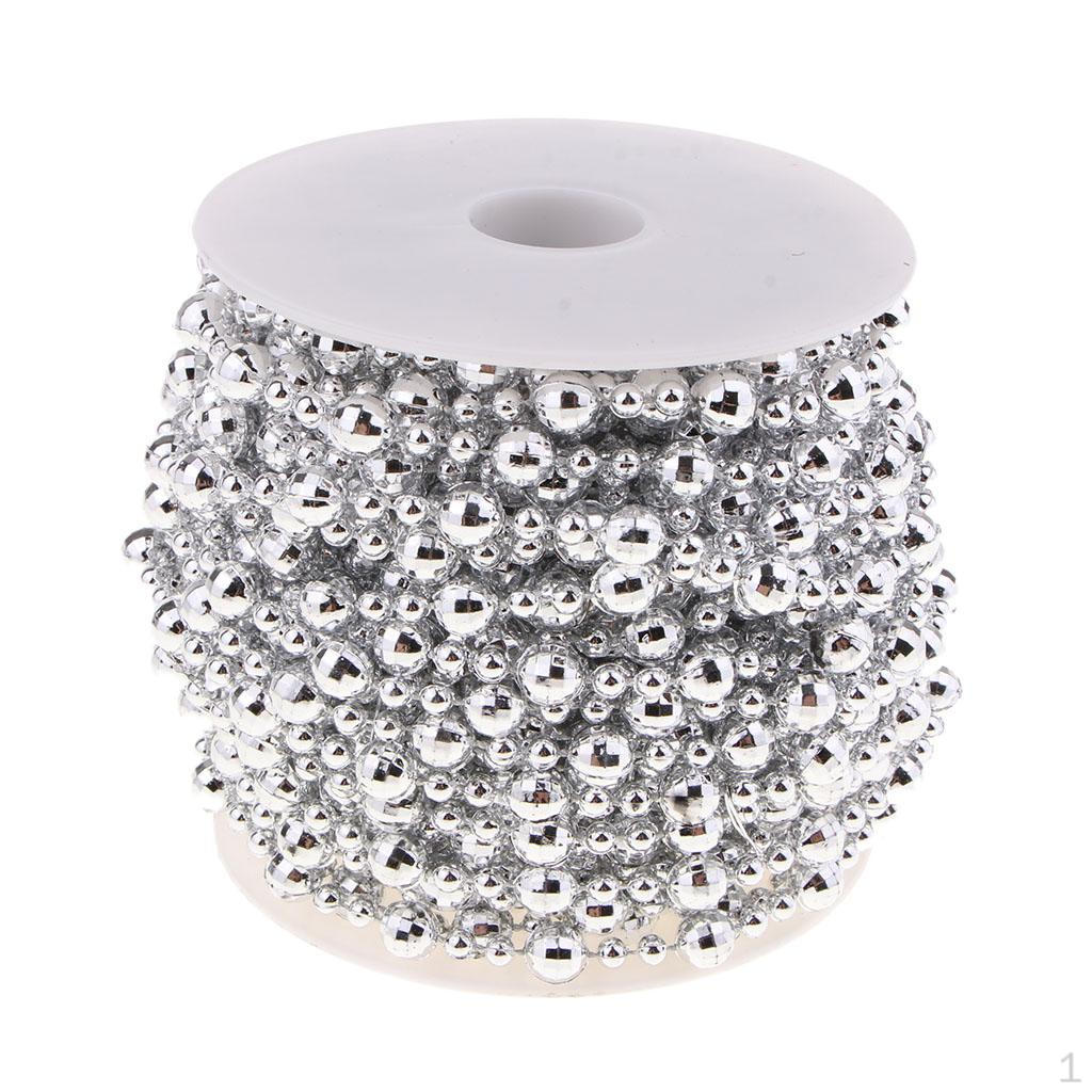 

15 м ожерелье жемчужная гирлянда для украшения рождественской вечеринки и свадьбы