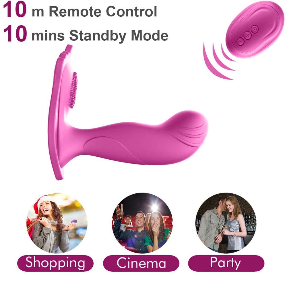Panties Wireless Remote Control Vibrator Panties Vibrating Egg Wearable Dildos Vibrator G Spot Clitoris Sex toy for Women