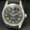 HMT HAND-WINDING VINTAGE INDIAN MENS BLACK COLOR DIAL WATCH A440988-4