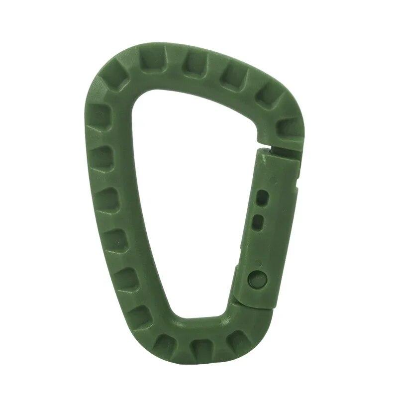 

1/5 шт., тактический рюкзак с пряжкой, быстрый тактический карабин, пластиковый крючок D-образной формы, москетон, EDC снаряжение для активного отдыха, аксессуары для кемпинга