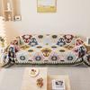 1pc Sofa Towel Geometric Sofa Throw Blanket With Tassels Couch Covers Double Face Usable Living Room Furniture Protector