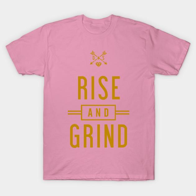 T Shirt Women Rise And Grind Harajuku Print Kawaii Tshirt Summer Short Sleeve Female T-Shirt Top Tee