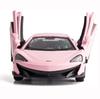 1:36 skala odlewany aluminiowy Model samochodu McLaren 600LP zabawka samochód, pojazdy typu pull back zabawka samochód dla małych dzieci dzieci chłopcy dziewczęta prezent