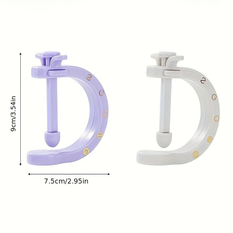 [Regulowany Masażer] Ręczny Regulowany Masażer Akupresurowy | Materiał Plastikowy, Łatwy w Użyciu do Refleksologii i Masażu Dłoni lub Stóp