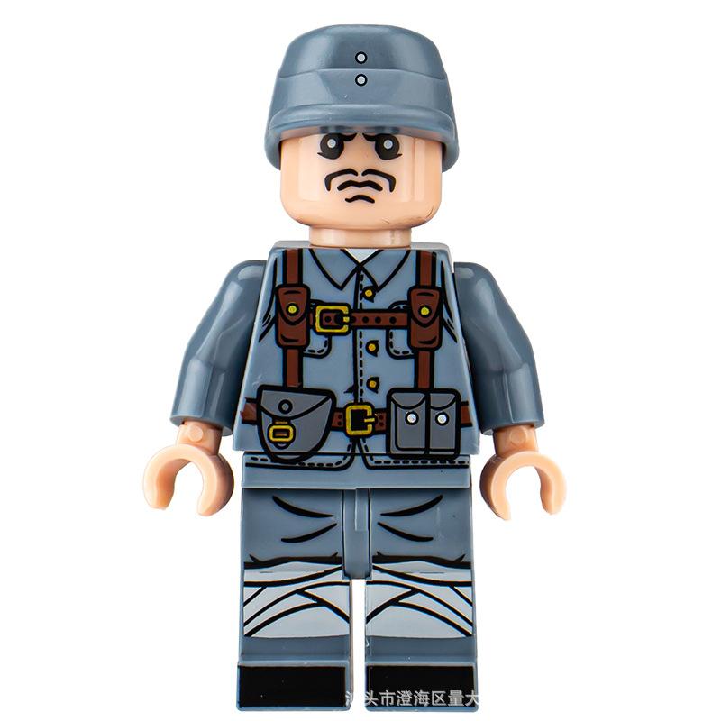 Military Building Block Doll Collection Series Building Block Children'S Toy Assembly