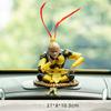Creative Dou Defeats Buddha Car Decoration, Qi Tian Da Sheng, Sun Wukong Monkey, Personalized Car Decoration