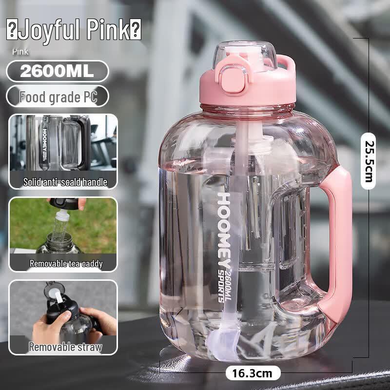 UOSO Large Capacity Tritan & 316 SS Insulated Sports Water Bottle