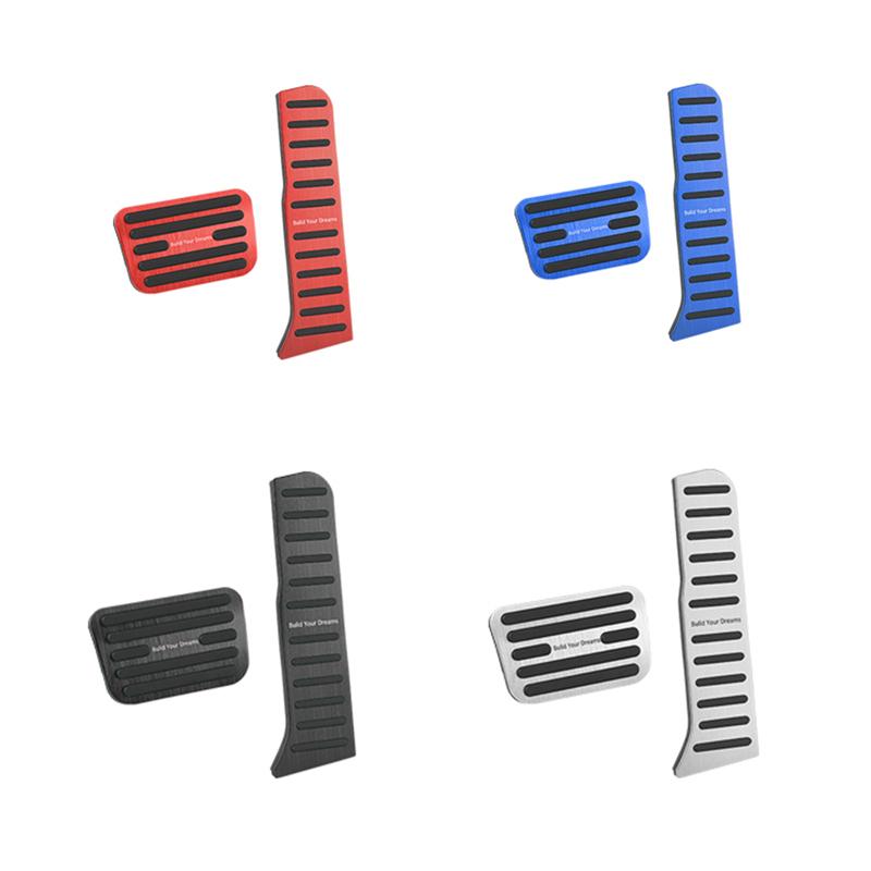 Dla BYD Seal U Song Plus DM-i EV -2024 Stop Aluminiowy Samochodowe Pedały Gazu i Hamulca Antypoślizgowe Nakładki na Pedały Paliwa i Gazu Części