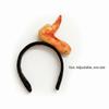 Creative Bone Simulated Food Headband Hotdog Fried Egg Hair Hoop Strawberry Imitation Vegetable Hairband Party Hair Accessories