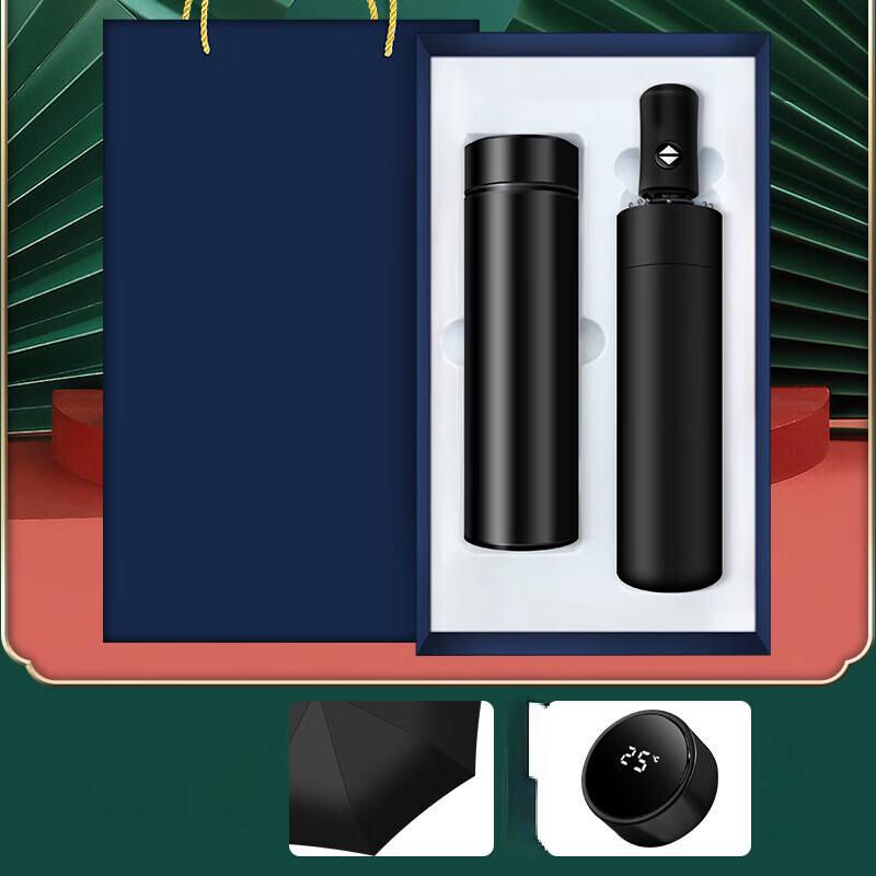 Business Gift Thermos and Umbrella Set
