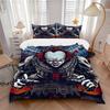 3pcs Clown Horror Clown Duvet Cover Set, Includes 1 Duvet Cover and 1/2 Pillowcases (No Insert) Yy251104247