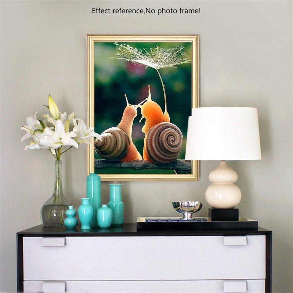 Diamond Painting Animal Diamond Embroidery Sale Snails 5D DIY Full Round Cross Stitch