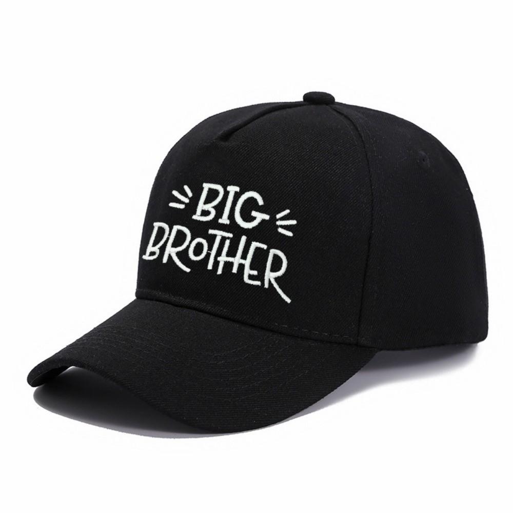 Canvas Embroidered Baseball Cap Blessed Big Brother Baseball Hats  For Man Women