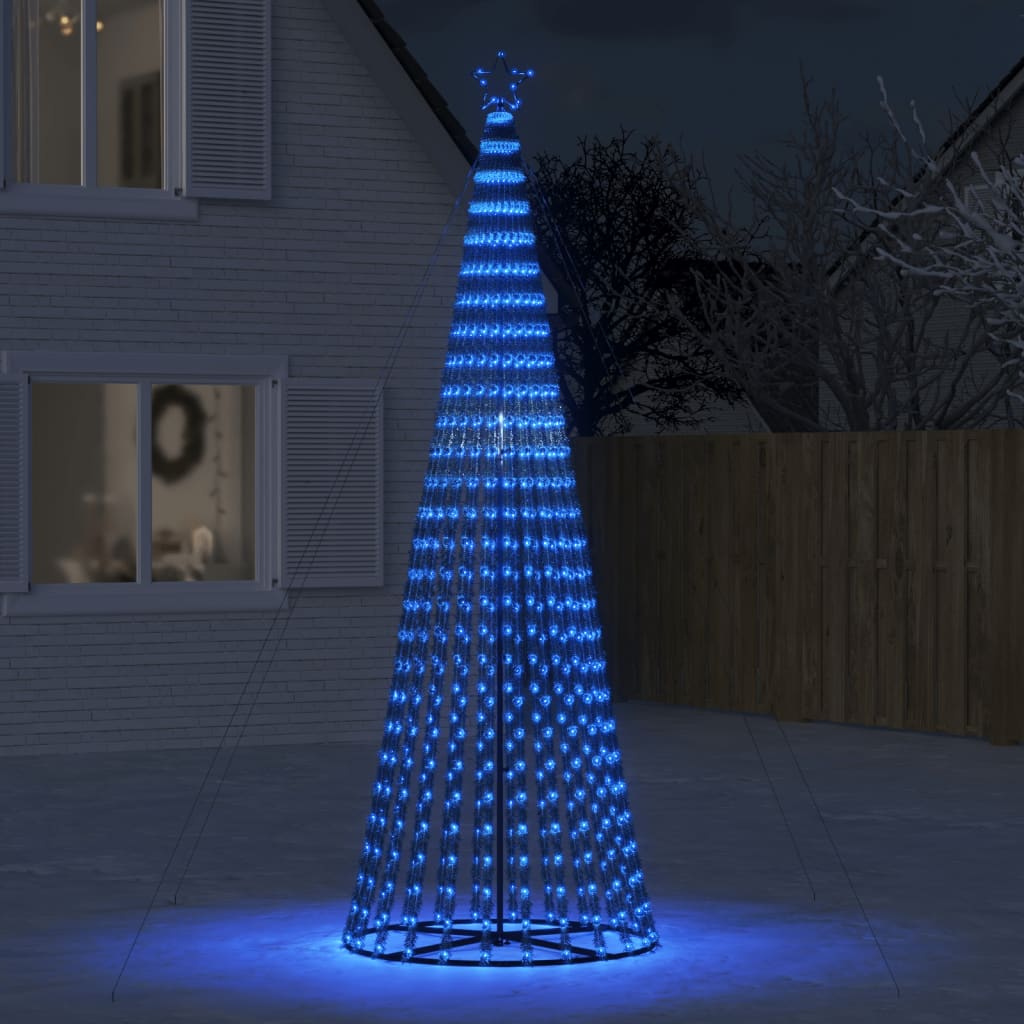 LED Christmas Tree 688 LEDs Blue 300 cm