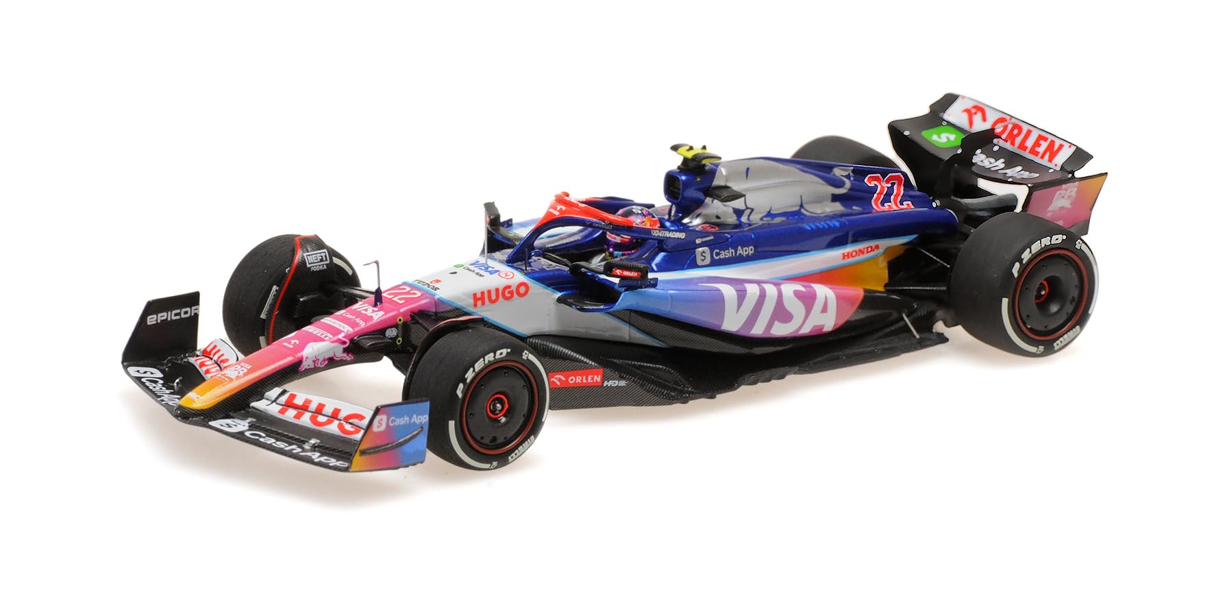 

Minichamps Visa Cash RB F1 Team VCARB 01 2024 Miami GP Yuki Tsunoda 1/43
