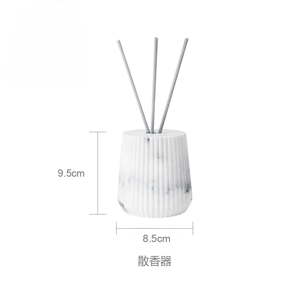 1pc Sandstone Bathroom Toiletries Gargle Cup Storage Tray Handwashing Table Ornament Toothbrush Holder Bathroom Accessories