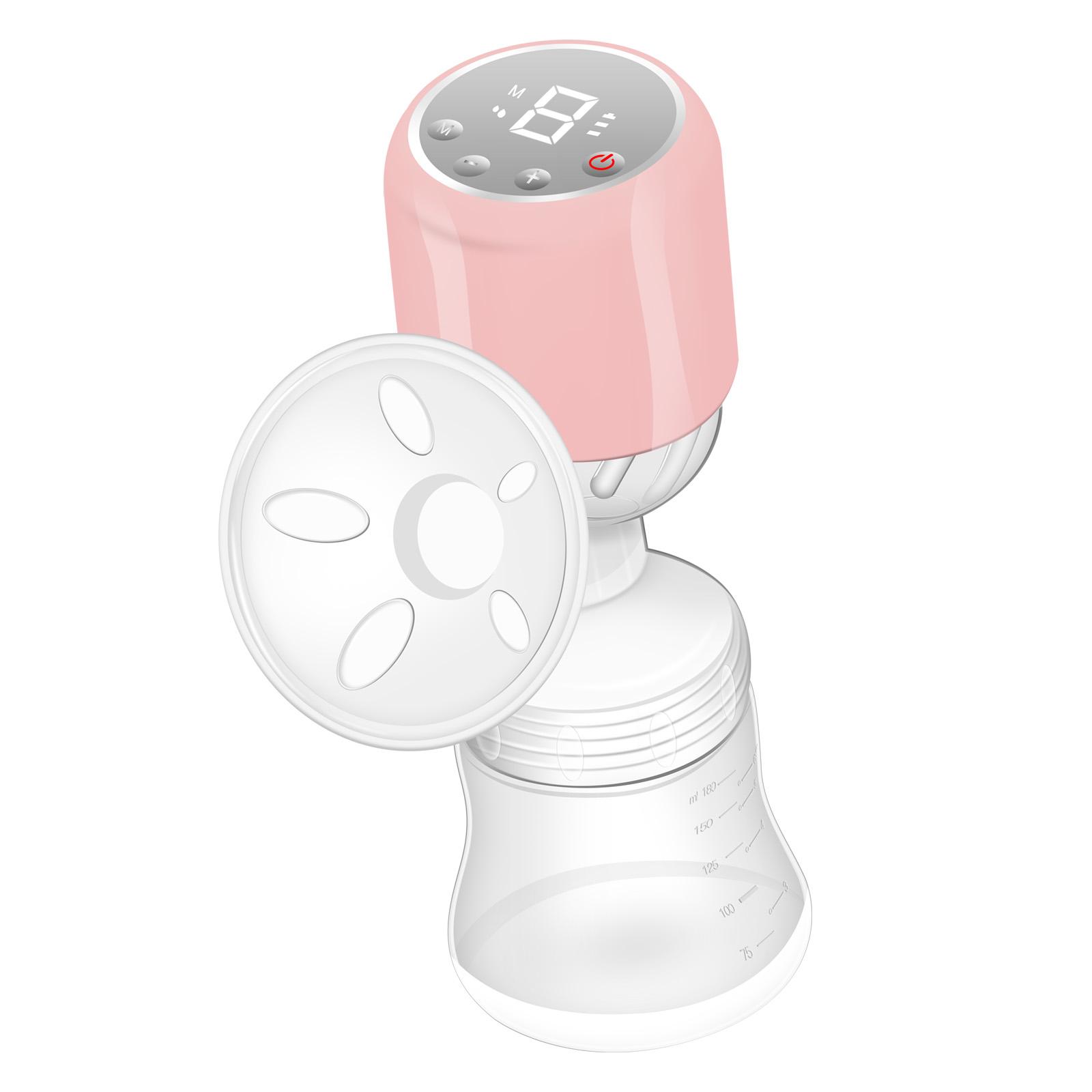 

Електричний молоковідсмоктувач Ручний молоковідсмоктувач Легкий ергономічний дизайн, харчовий матеріал зі світлодіодом