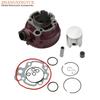 Motorcycle AM6 49mm 90cc Big Bore Cylinder Kit For Yamaha DT50 Enduro DT50X SM TZR50R DT 50cc LC 2T Minarelli Engine