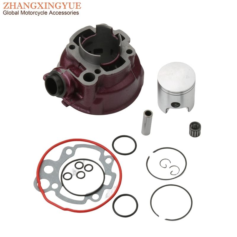 Motorcycle AM6 49mm 90cc Big Bore Cylinder Kit For Yamaha DT50 Enduro DT50X SM TZR50R DT 50cc LC 2T Minarelli Engine