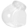 Wide Mouth Plastic Bottle Clear Reusable 2000Ml Food Grade Storage Container Transparent Liquid Storage Sealed Bottle with