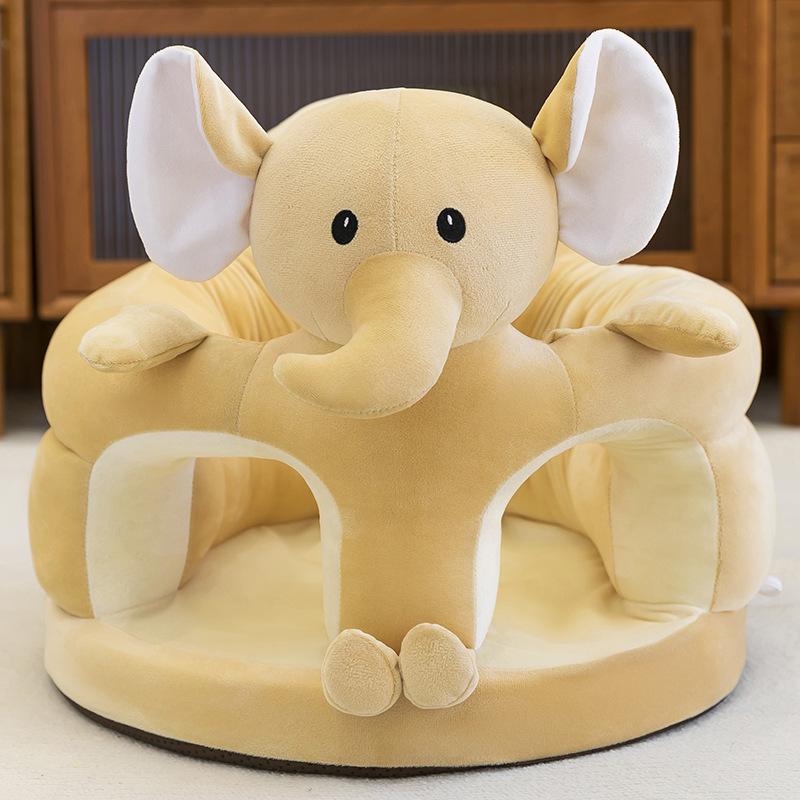 

Плюшевое противоударное детское сиденье: Безопасный, без запаха, мультяшный детский диван Shell (No Filling)